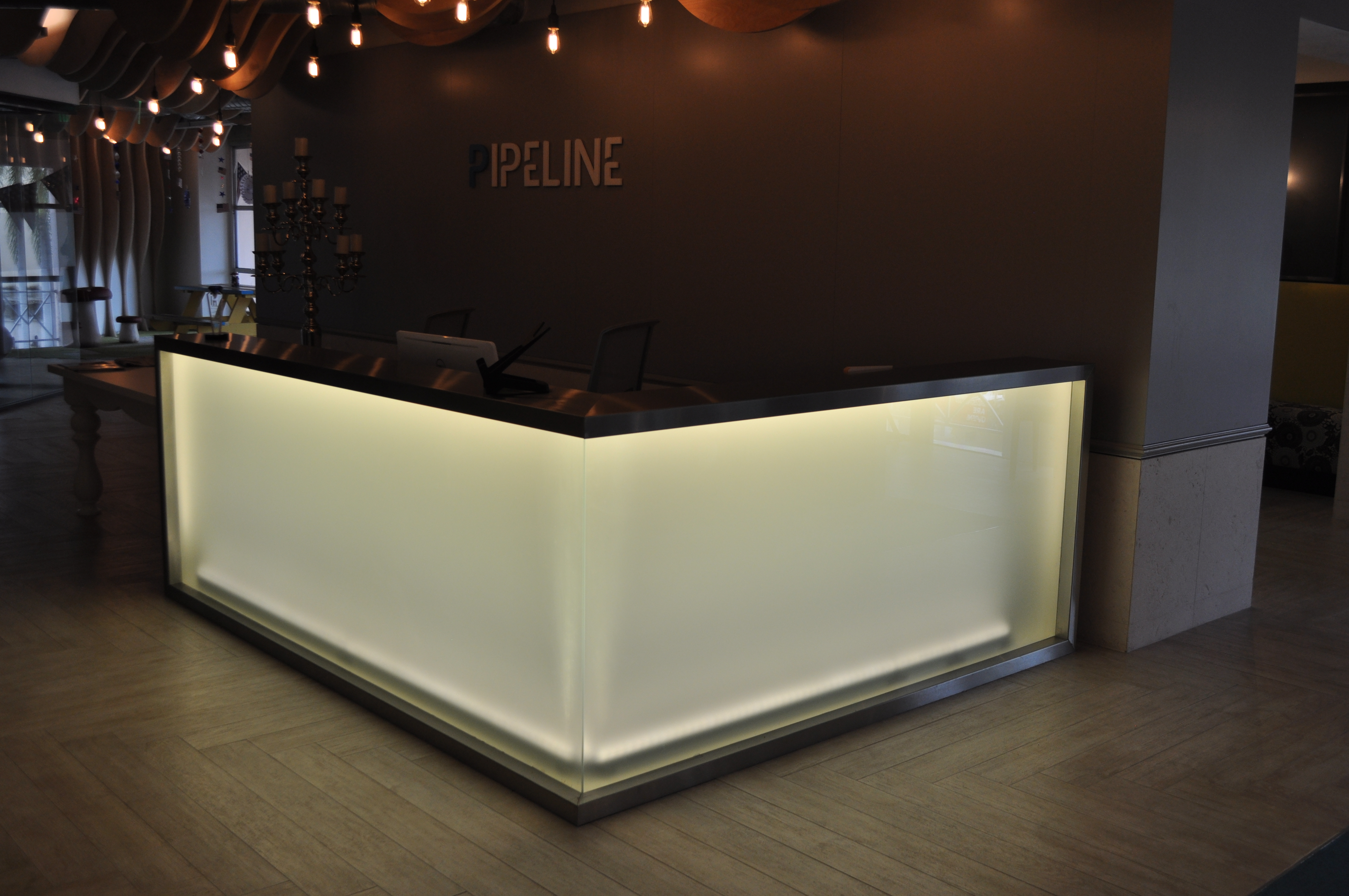 Pipeline – Coral Gables – Reception Desk